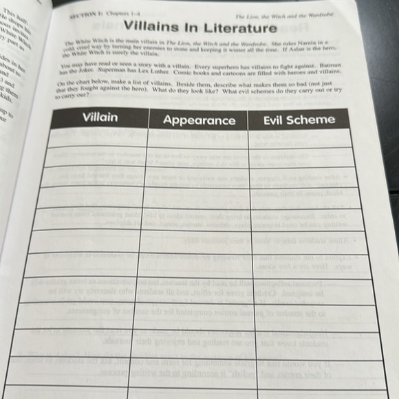 Literature Unit The Lion the Witch and the Wardrobe C.S. Lewis Guide Resource - Picture 3 of 5